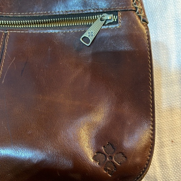 Vintage Patricia Nash Camila Distressed Leather Hobo Bag Vintage - Picture 13 of 15